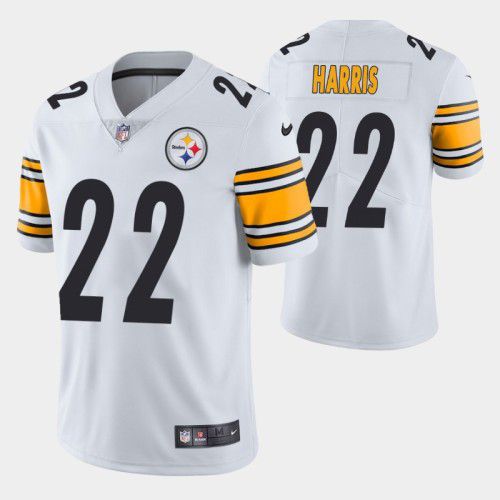 Men Pittsburgh Steelers #22 Najee Harris Nike White Limited NFL Jersey